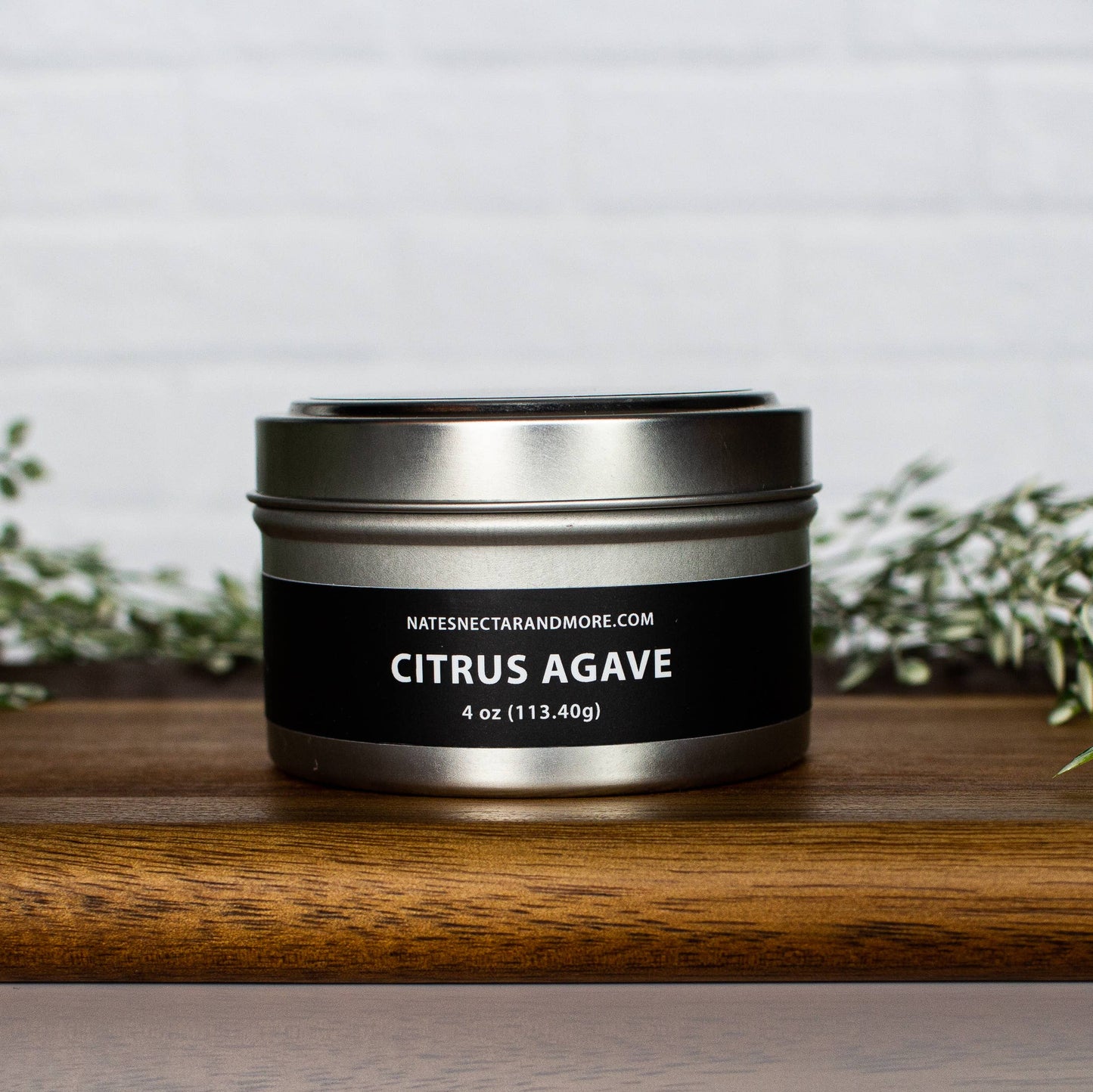 Citrus Agave Beeswax Candle